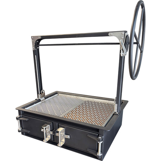 Drop In Santa Maria BBQ Grill Pit
