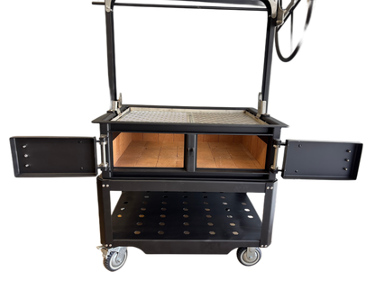 Portable Santa Maria BBQ Grill Pit
